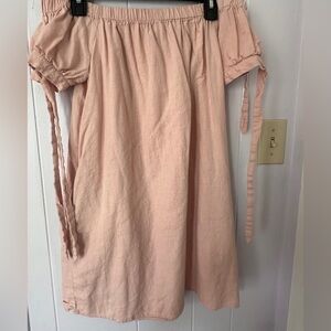 Guess Light Pink Casual Kids Dress